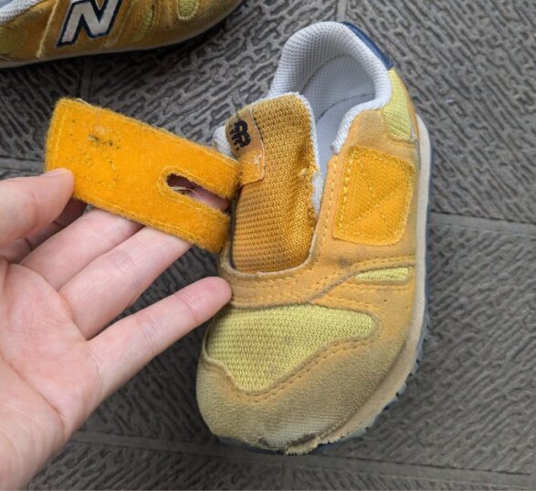 半年履いたニューバランス383。