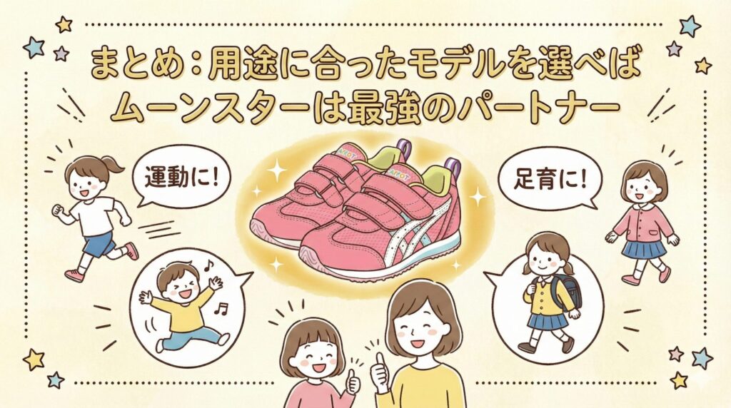 【まとめ】ムーンスターは「足に悪い」どころか最強のパートナー