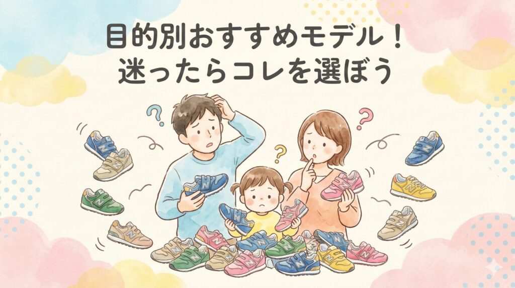 迷ったらコレ！目的別に選ぶニューバランス キッズ（996/313/373）