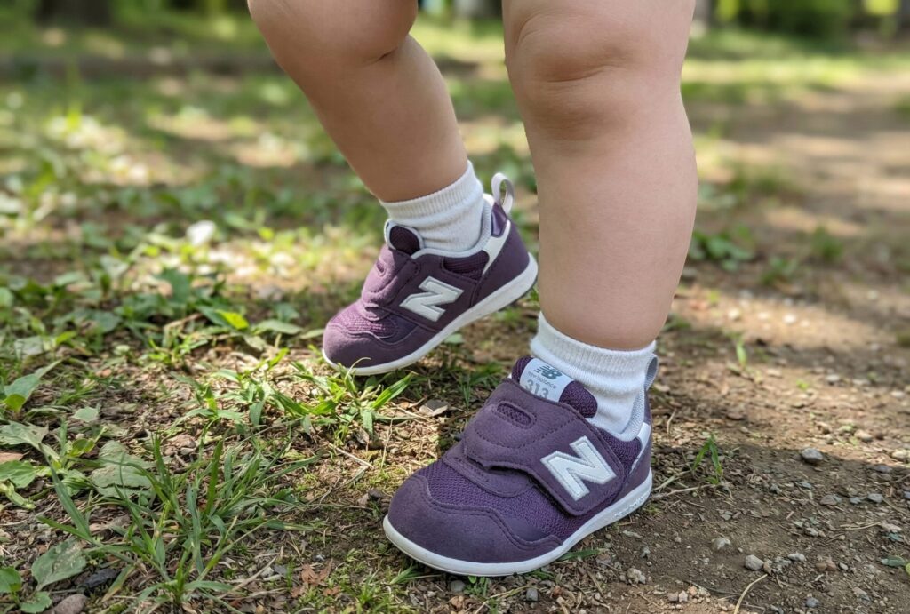 ニューバランスIT313を履く子ども