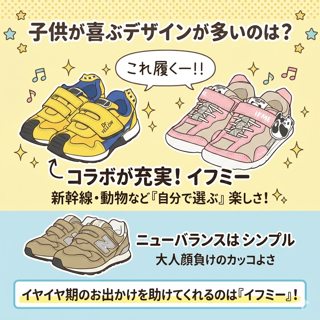 子供が喜ぶデザインが多いのはコラボ系が充実している「イフミー」です。