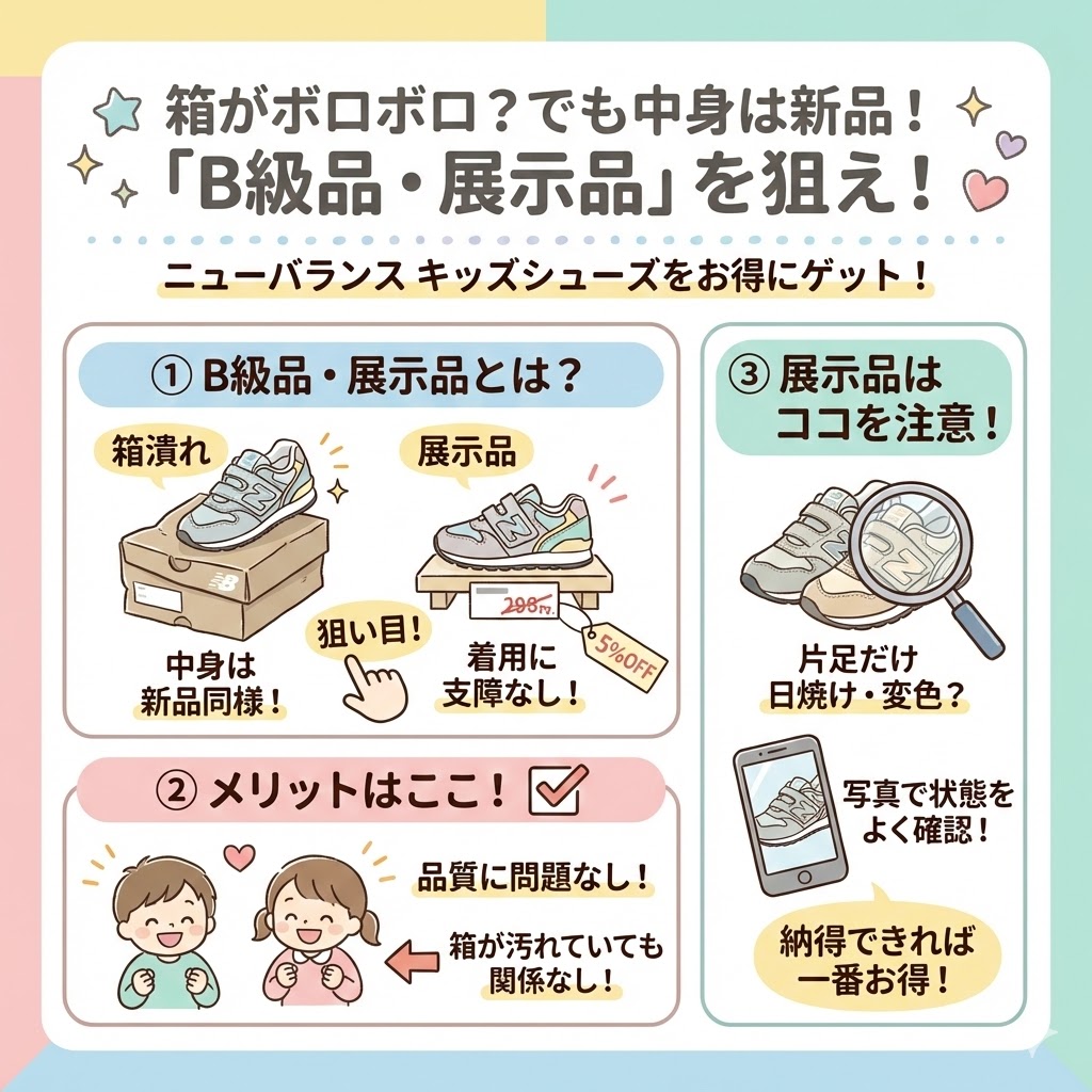 箱がボロボロ？「B級品・展示品」と正規品の違いを理解する