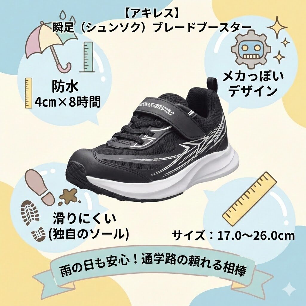 【アキレス】瞬足（シュンソク）ブレードブースター