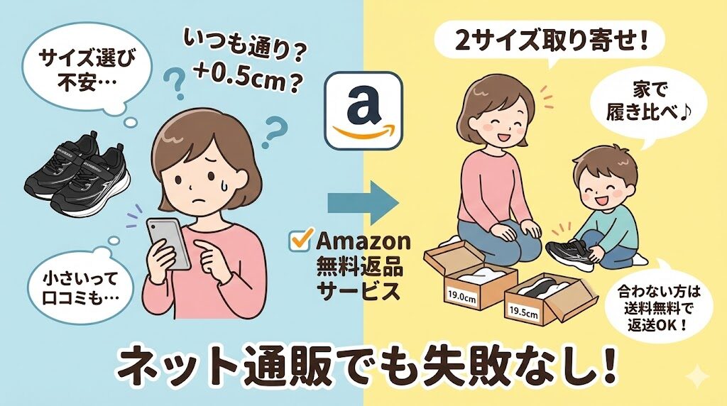 迷ったら家で試着!Amazonの「無料返品」サービスを活用