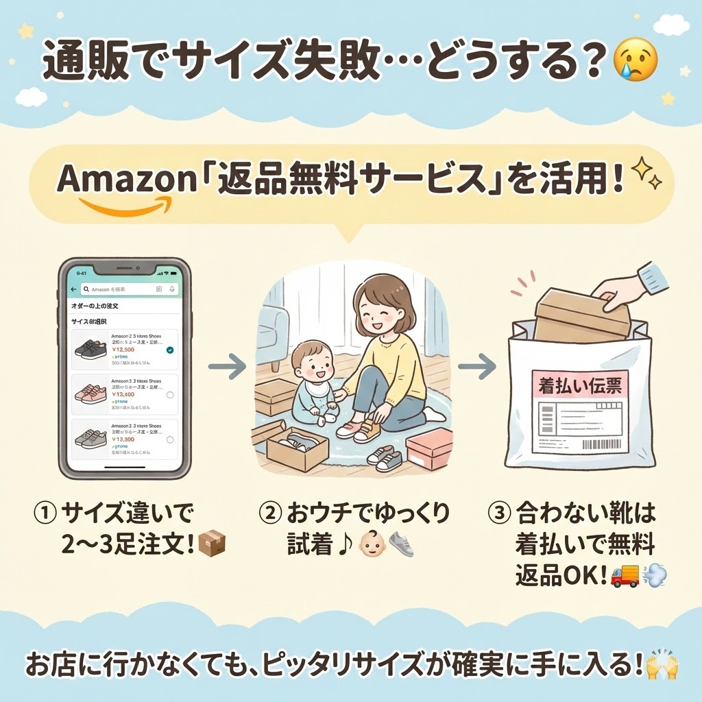 ニューバランス996を買うときはAmazonの返品無料サービスを使うと安心