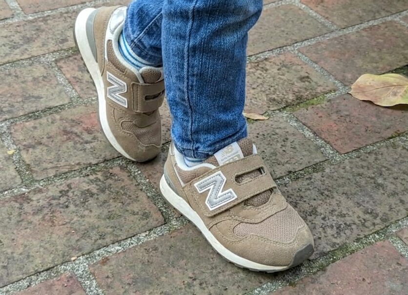 ニューバランス313を履くこども