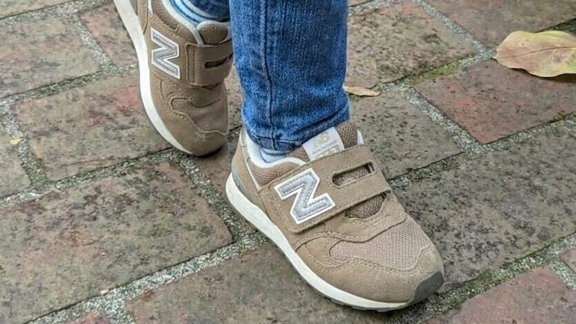 ニューバランス313を履くこども